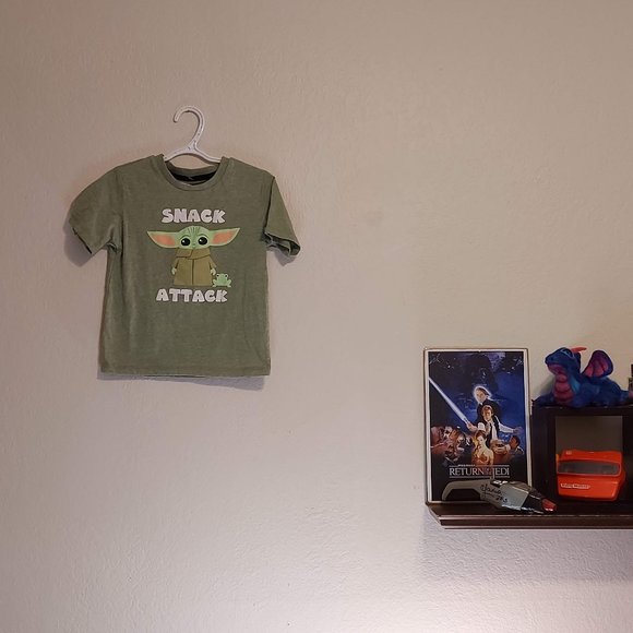 Star Wars Kids Snack Attack Green 4T Tshirt - Picture 5 of 9